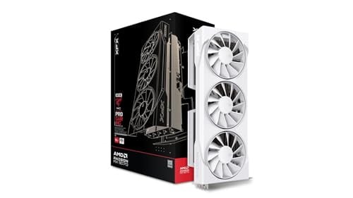 XFX Swift AMD Radeon RX 9070 OC White Triple Fan Gaming Edition 16GB GDDR6