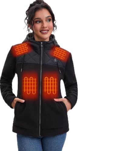 Fleece Heated Jackets with Battery Deal
