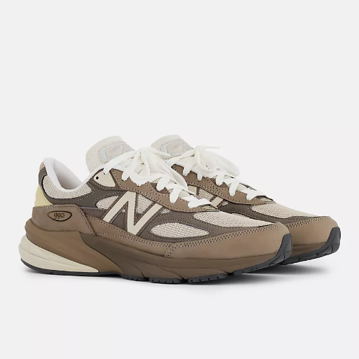 New Balance Made In USA 990v6 Driftwood with timberwolf and mushroom Deal