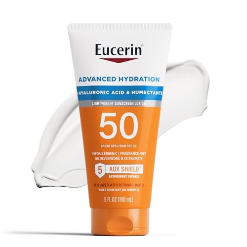 Eucerin Sun Advanced Hydration SPF 50 Sunscreen Lotion 5 Fl Oz Deal