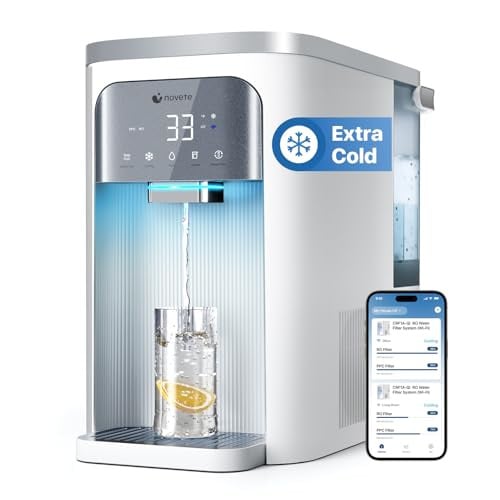 NOVETE Countertop Smart Reverse Osmosis Water Filter Deal