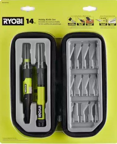 RYOBI 14-Piece Hobby Knife Set Deal