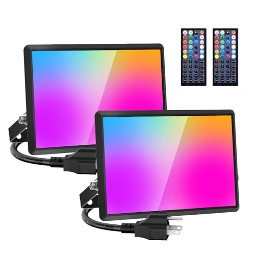 LED Flood Lights - 2 Pack  Deal