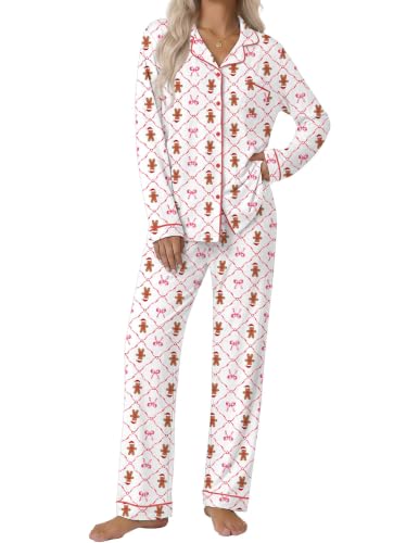 Ekouaer Long Sleeve Lounge Set