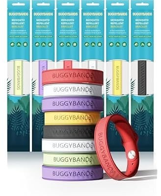 Mosquito Repellent Bracelets 12-Pack Deal