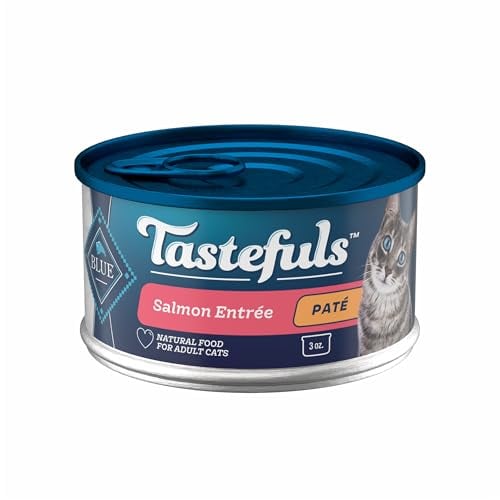 Blue Buffalo Tastefuls Salmon Paté Wet Cat Food 24-Count 3oz Deal
