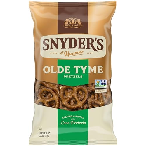 Snyder's of Hanover Old Tyme Pretzels 16 Oz Bag Deal
