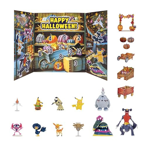 Pokemon Halloween Calendar 2025