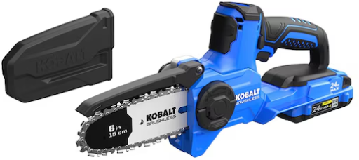 Kobalt 24-volt 6-in Chainsaw 2.0 Ah Deal