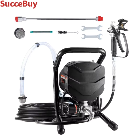 SucceBuy 650W 3,000PSI Airless Paint Sprayer with Extension Rod Deal