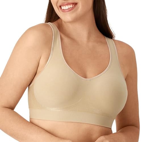 Bali Women's Comfort Revolution Shaping Wirefree Bra, Nude, Large Deal