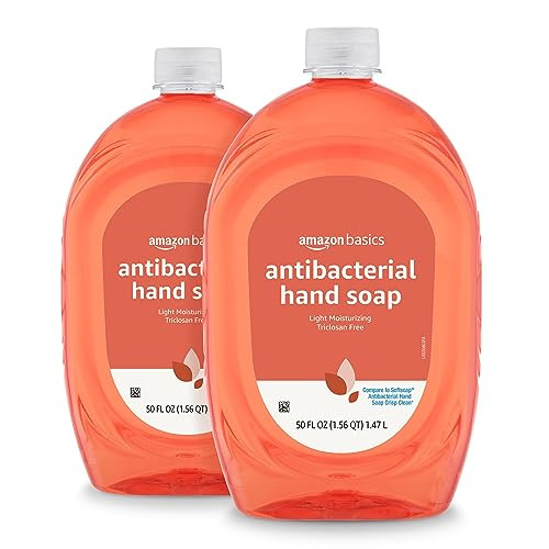 2-Pack 50-Oz Amazon Basics Liquid Hand Soap Refill (Citrus)