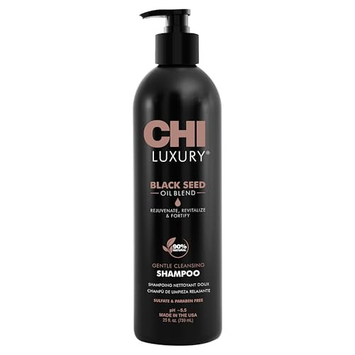 CHI Luxury Black Seed Oil Gentle Cleansing Shampoo 25-Oz