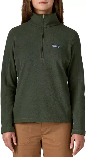 Patagonia Women's Micro D 1/4 Zip Fleece Pullover Deal
