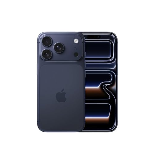 Apple iPhone 17 Pro 256GB eSIM Deep Blue cosmic orange for AT&T (Renewed) Deal