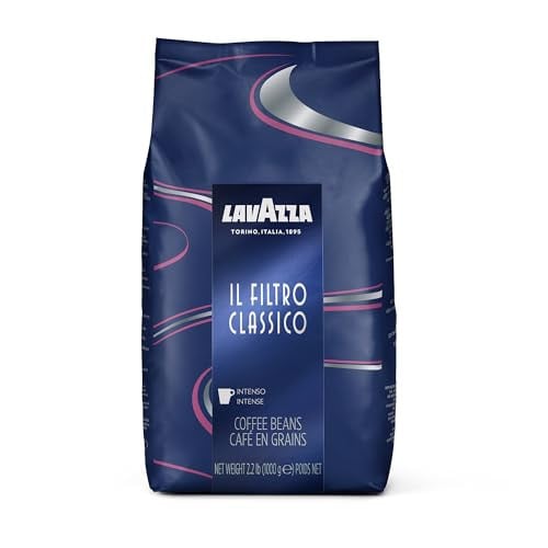 Lavazza Il Filtro Classico Dark Roast Whole Bean Coffee 2.2LB Bag