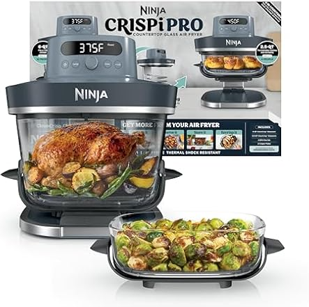Ninja Crispi Pro 6-in-1 Glass Air Fryer Certified Refurbished Deal