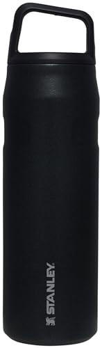 24-Oz Stanley IceFlow Cap and Carry Water Bottle (Black Glimmer)