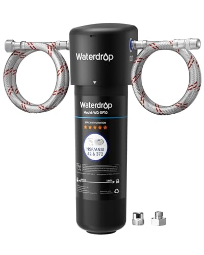 Waterdrop 10UA Under Sink Water Filter System, NSF/ANSI 42 Certified 1 Year
