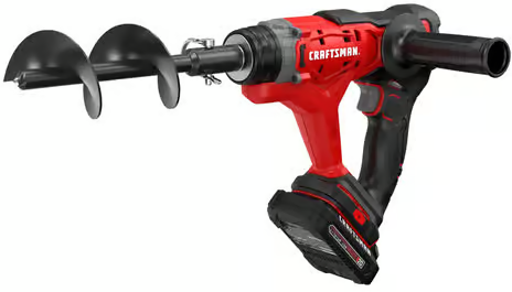 CRAFTSMAN V20 13.97 in. Steel Battery Operated Auger Deal