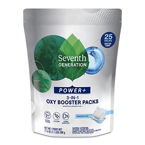 25-Count Seventh Generation Fragrance Free Oxy Booster Stain Remover Packs