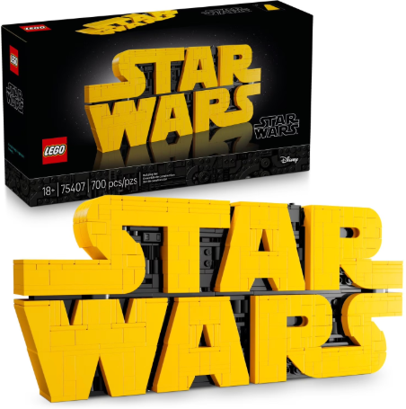 LEGO Brick-Built Star Wars Logo 700-Piece