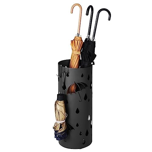 SONGMICS Umbrella Stand 6.7 x 6.7 x 16.1 Inches