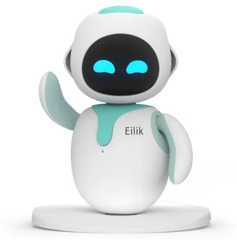 Eilik Cute Robot Pets Toys with Abundant Emotions Animations & Mini-Games Desk Interactive Companion Deal