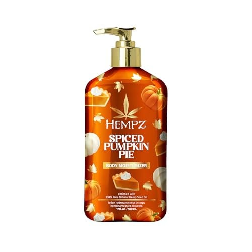 Hempz Spiced Pumpkin Pie Body Moisturizer Lotion 17-Oz