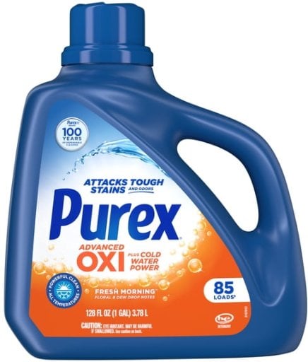 Purex Advanced Oxi Laundry Detergent w/ Odor Fighter 128-Ounce 85-Load Deal
