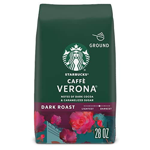 28 Oz. Starbucks Ground Dark Roast Coffee Caffè Verona