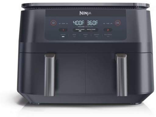 Ninja Foodi 6-Quart 2 Basket 5-in-1 1690-Watts Air Fryer Deal