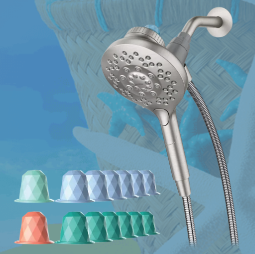 Moen Aromatherapy Magnetix Handshower with INLY Shower Capsules