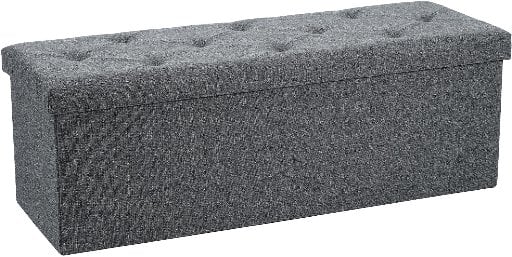 Gianna 30 Inches Folding Storage Ottoman Bench Deal