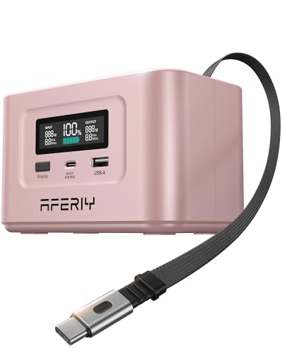 AFERIY Nano100 31000mAh Portable Power Bank Station 100W PD Charger Deal