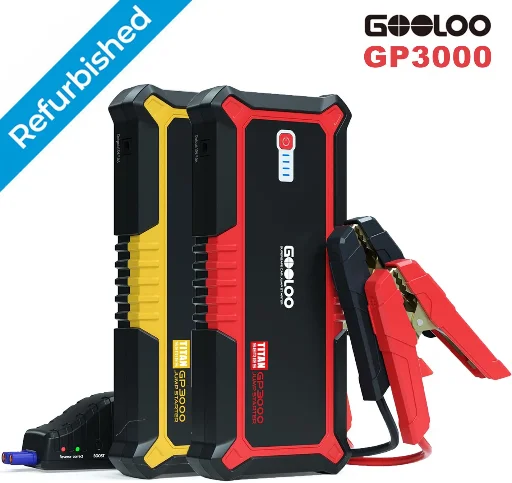 GOOLOO Upgraded GP3000 Jump Starter 3000A Peak