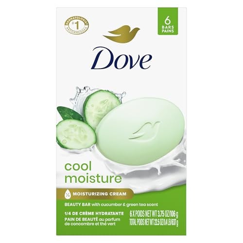 6-Pack 3.75-Oz Dove Beauty Bar (Cool Moisture) Deal