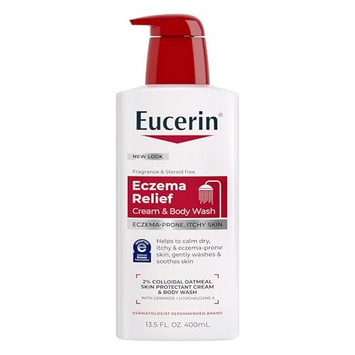 Eucerin Eczema Relief Cream and Body Wash 13.5-Oz Deal