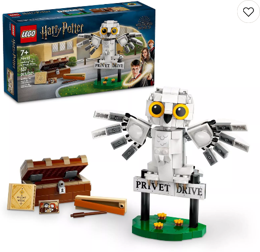 LEGO Harry Potter Hedwig at 4 Privet Drive  