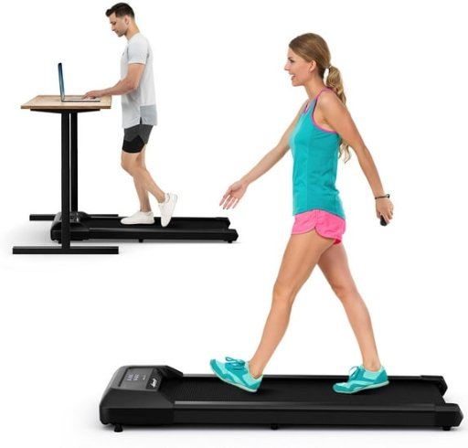 SuperFit 0.6-3.8MPH Walking Pad Under Desk Treadmill