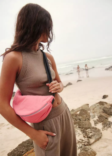 FP Movement Bulls Eye Sling Bag Coral