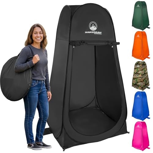 Wakeman Pop Up Privacy Tent w/ Carry Bag (3.3' x 3.3' x 6.2') Deal