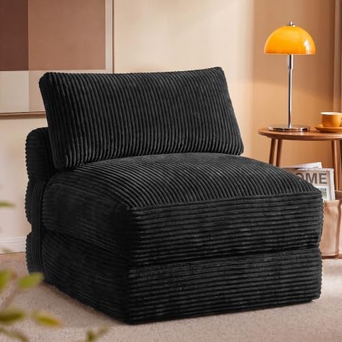 VASAGLE Folding Sofa Bed Convertible Chair Bed with Pillow Deal