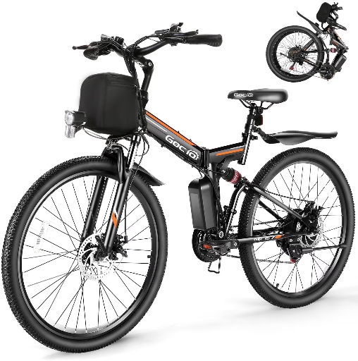 Gocio 26" 500W Folding Electric Bike