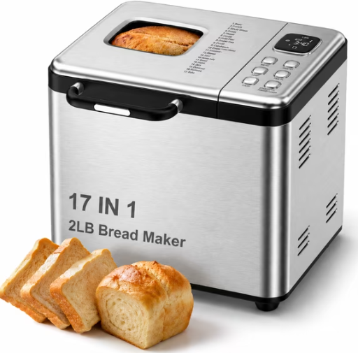 Amumu 2LB 17-in-1 Automatic Bread Maker Deal