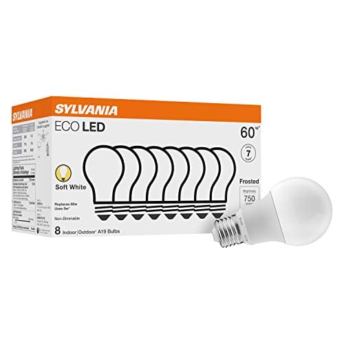 Sylvania ECO LED Light Bulb A19 60W Equivalent 8-Pack Deal