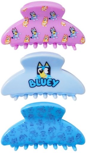 Disney Bluey Girl's Hair Claws 3-Pack