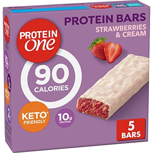 Protein One 90 Calorie Protein Bars 5-Count (Strawberries and Cream) Deal