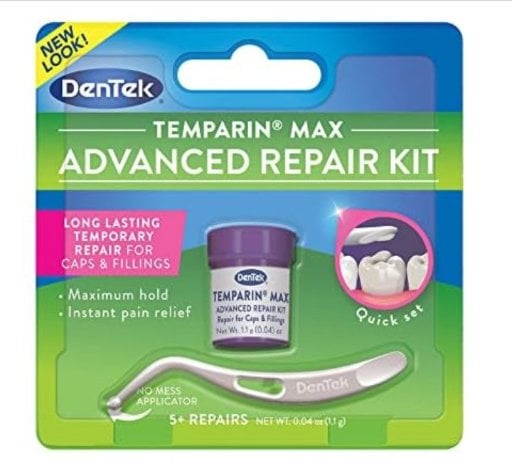 DenTek Temparin Max Advanced Dental Repair Kit (13+ Repairs)