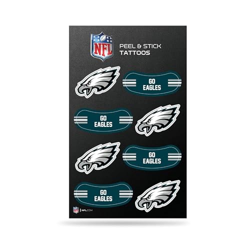NFL Football Peel & Stick Temporary Tattoos Deal